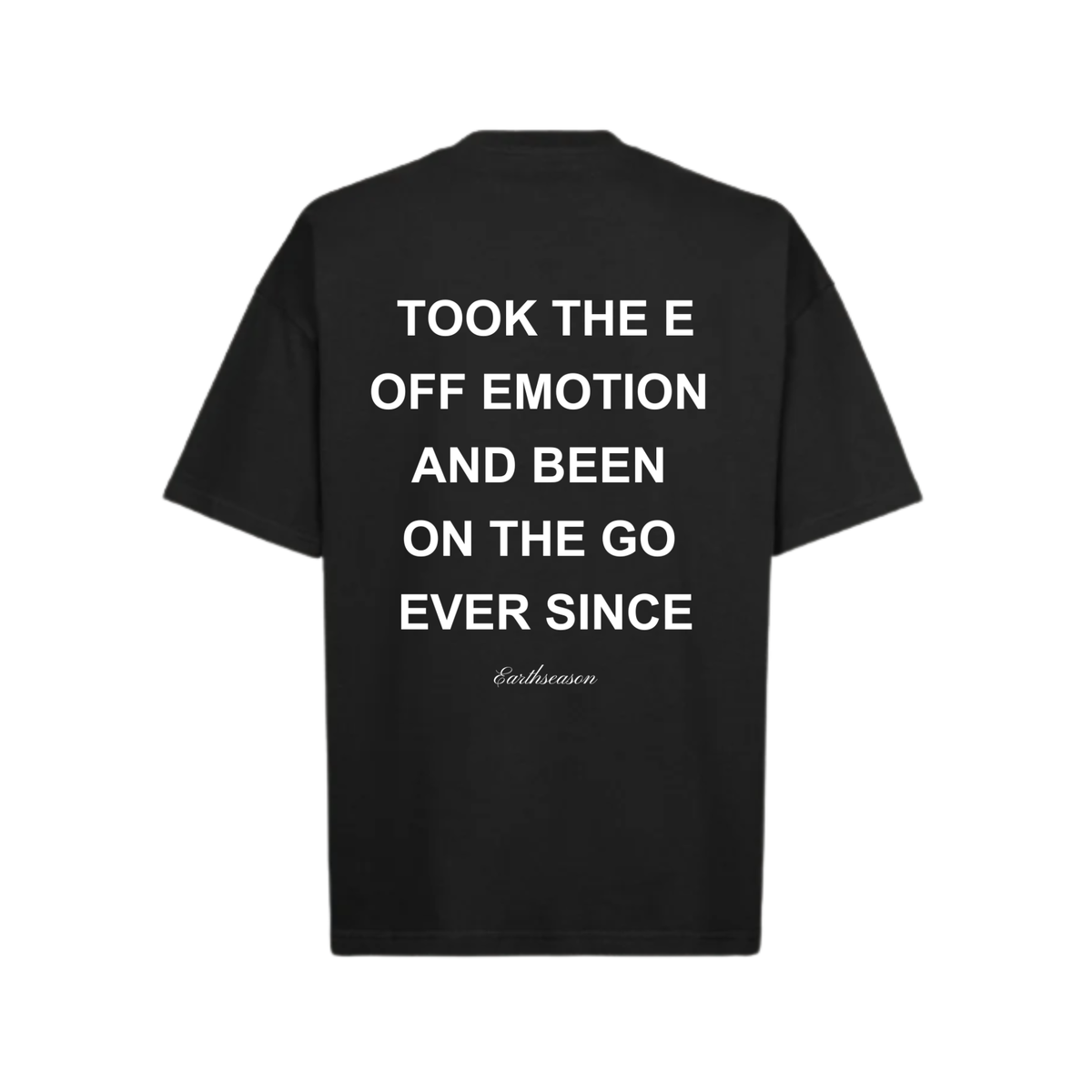 Motion Oversized T-Shirt - Black