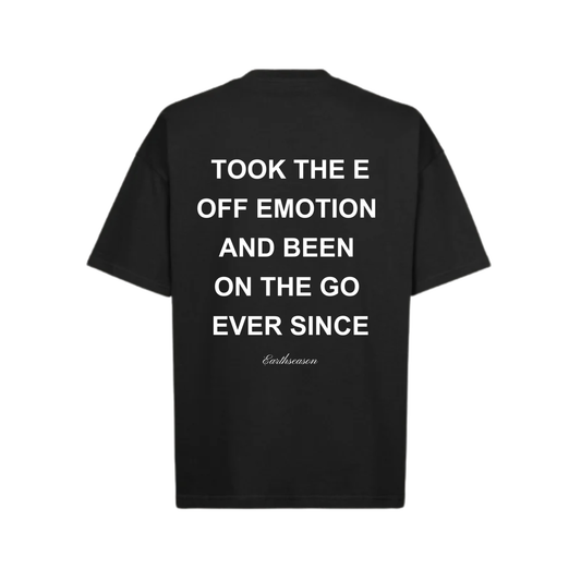 Motion Oversized T-Shirt - Black
