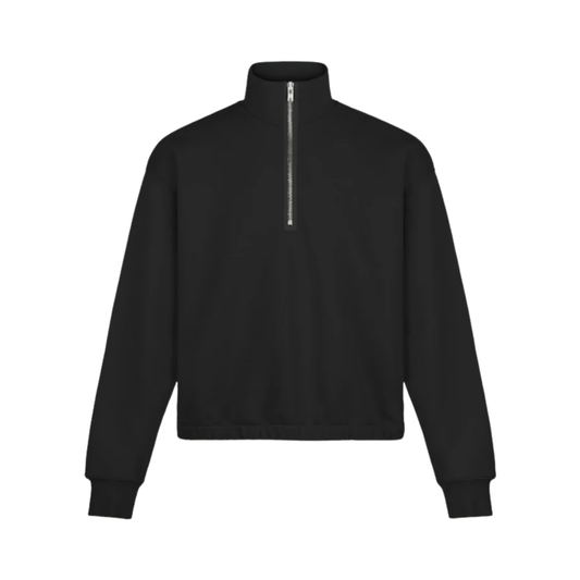 Core 4-Zip Sweater - Black