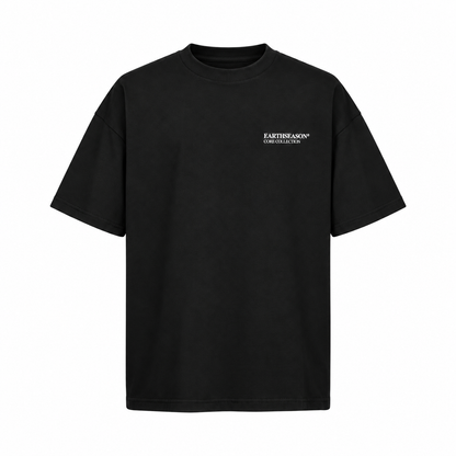 Core Oversized T-Shirt - Black