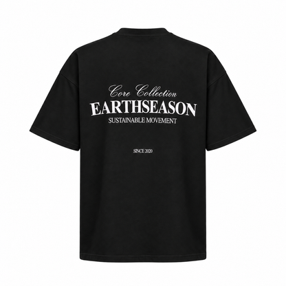 Core Oversized T-Shirt - Black