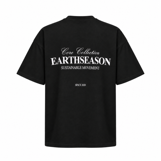 Core Oversized T-Shirt - Black
