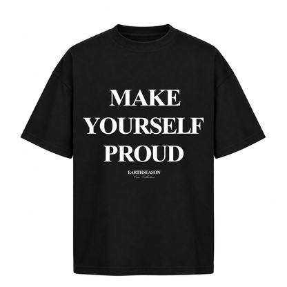 Proud Oversized T-Shirt - Black