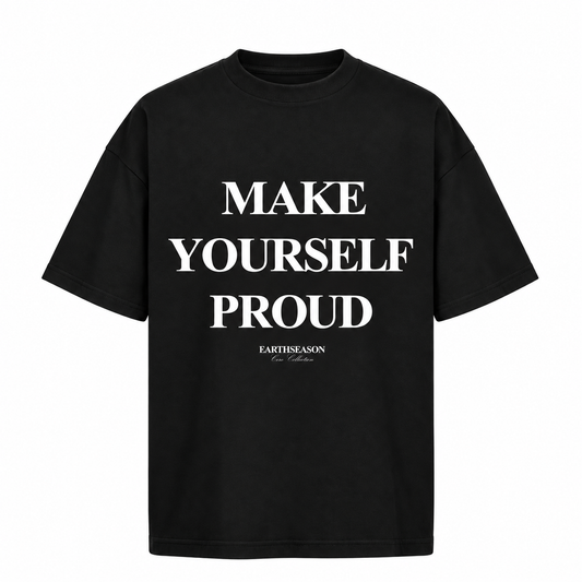 Proud Oversized T-Shirt - Black
