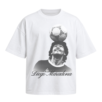 Diego Maradona Oversized T-Shirt - White